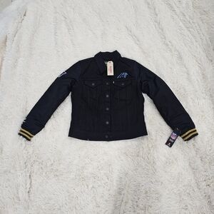 Levi's Black Denim Jacket with Gold Label